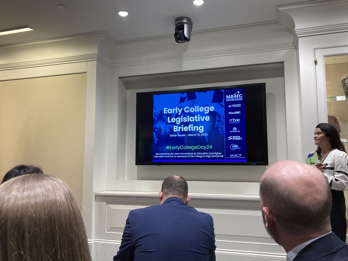 cambridge_cpsd's tweet photo. Hooray for Early College Day! Early College Program Manager Michael O'Shea proudly represented our district at Early College Day at the State House last week. CPS currently partners with @lesley_u and Franklin Cummings Tech to provide students an opportunity...
1/2 https://t.co/z8Rf3HXY3L