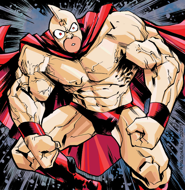 andymacdeez's tweet photo. KINNIKUMAN - This week's #battleofthesketches 

Original art available HERE: https://t.co/NY9om3tRdJ

#kinnikuman #manga #wrestling #wrestler https://t.co/KxtB75TId0