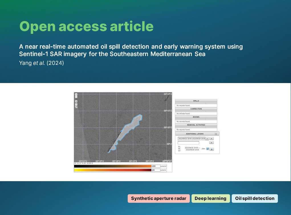 🔓 OPEN ACCESS article: Yang (@DLR_en) et al. propose an automated, operational #OilSpill detection and early warning system based on #Sentinel1 #SAR imagery and a #DeepLearning-based oil object detector. 🔗 doi.org/10.1080/014311… #IJRS #RemoteSensing #SyntheticApertureRadar