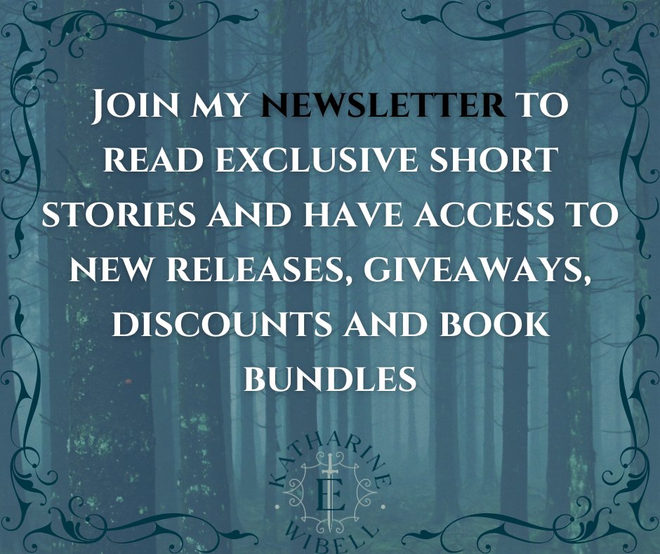 Join my newsletter for all this PLUS three FREE short stories!
 subscribepage.com/honeyfortheque…
#Katharineewibell #newsletter #free #shortstory #book #fantasy