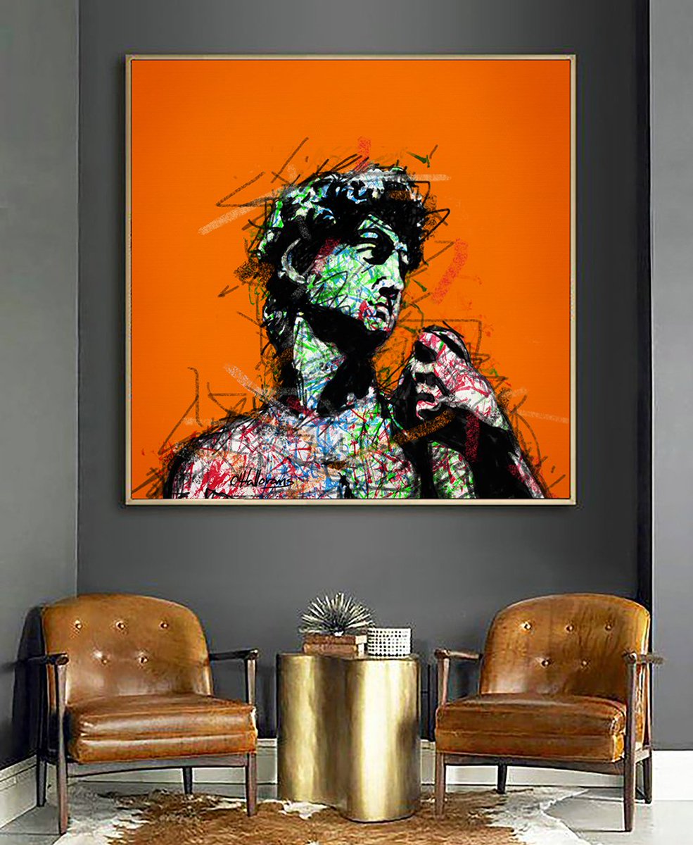 VIIIbaron's tweet photo. David 

#artwork #artedecoratuvo #painting #artcollectors #madridart https://t.co/hplWshVMaj