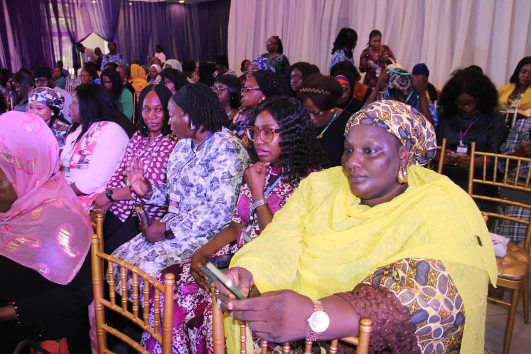 Photos: NMDPRA at the Women in Energy, Oil and Gas (WEOG) Leadership Summit.
The Authority Boss, Engr. Farouk Ahmed, received the 'Energy Sheroes Hall of Fame Award' in recognition of the Authority's invaluable contribution to empowering women in the energy sector.