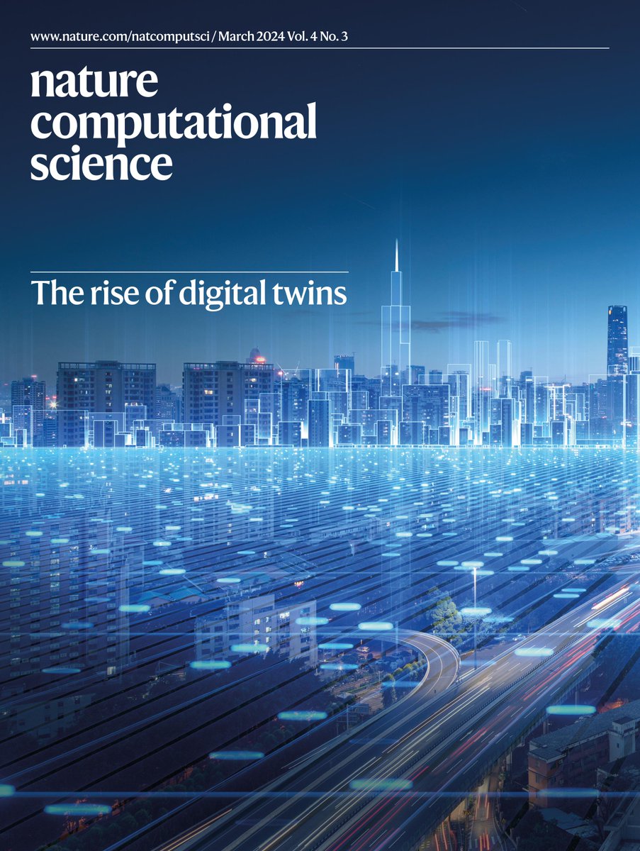 📢Our March issue is now live, and it’s a special one, including a Focus that highlights the state of the art, challenges, and opportunities in the development and use of digital twins across different domains. 👉go.nature.com/4anUL4E 🧵1/11