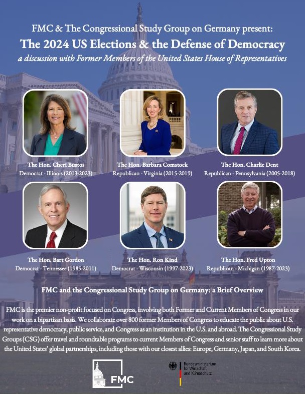 I am honored to moderate this conversation with former members of the U.S. House of Representatives at @tudresden_de. April 11, 2024, 2 pm – 4 pm at Festsaal, Rektorat, Mommsenstr. 11. Please register with your name and your affiliation by April 8 atpeter.rosenbaum@tu-dresden.de!