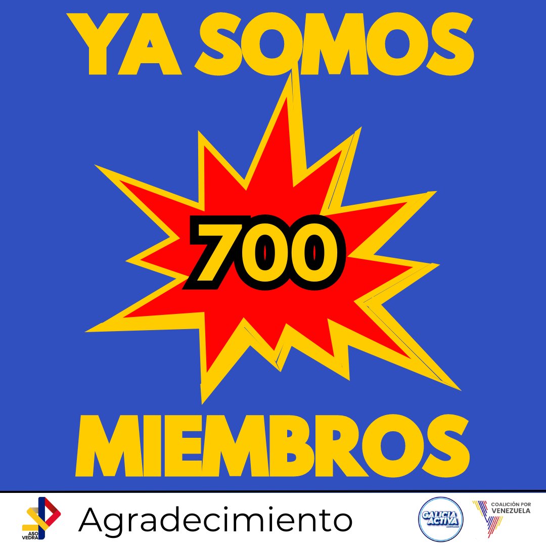 asovedra's tweet photo. Desde la ASOVEDRA queremos expresar nuestro más profundo agradecimiento. Hoy hemos alcanzado un hito importante: 700 miembros atendidos, entre socios y usuarios. 🥳 https://t.co/BFaujLsbuX