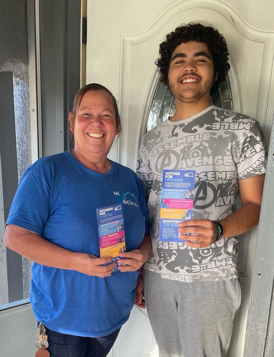 Joseph is a young voter & college student who is extremely concerned about the state of education in FL. He has seen DeSantis strip away opportunities for the next generation through his policies. He wants a govt that helps young ppl like him achieve his dreams. Ty, Joseph!👏🏽🗳️