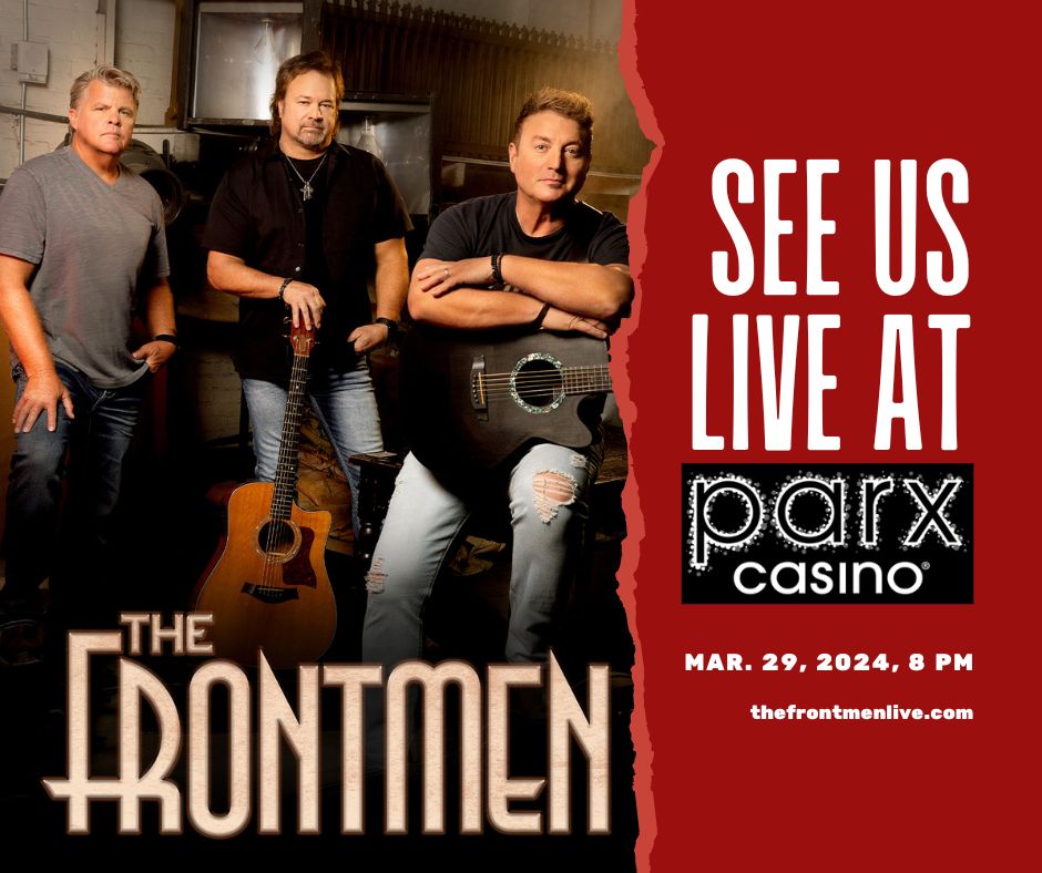 Can't wait to perform at Parx Casino in Bensalem, PA this Friday! Tickets here: axs.com/events/524273/… #upcomingshow #liveconcerts #thefrontmen #BMGNashville #richiemcdonald #larrystewart #timrushlow