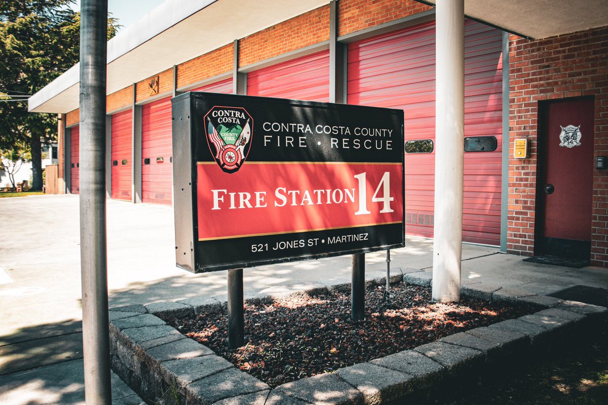 Con Fire Station 14 in Martinez will be temporarily closed for construction beg. April 3. Crews will be relocated to former Fire Station 12 in Martinez at 1240 Shell Ave during this time. Estimated 90 day closure for repairs of failing concrete in app bay and drive way.