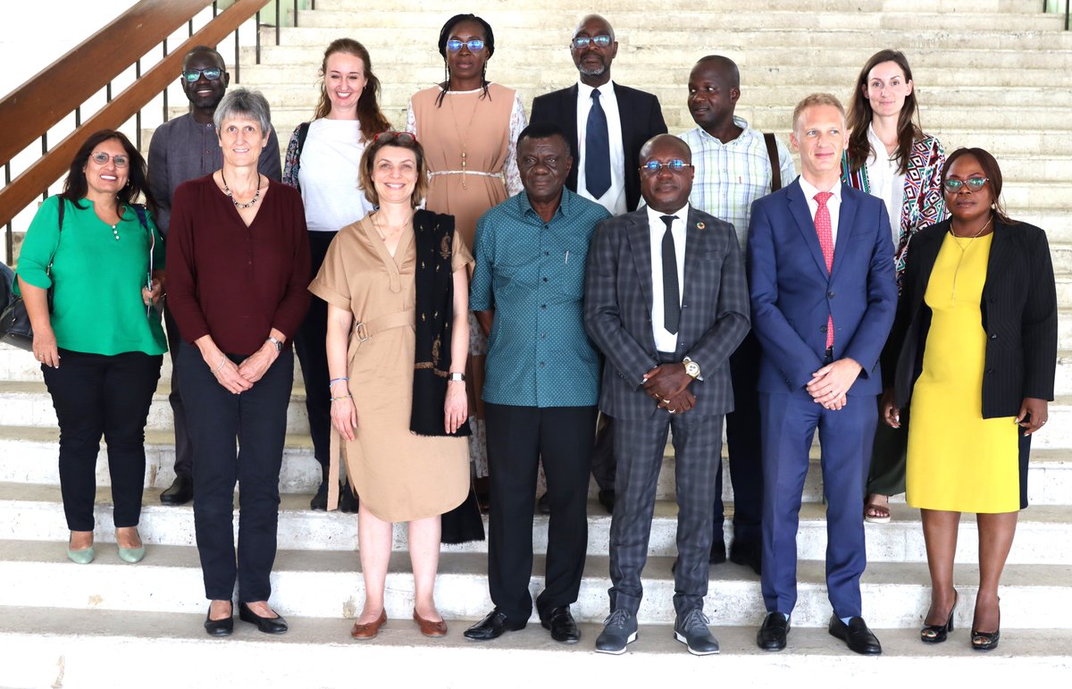 OITAbidjan's tweet photo. "En 2 jours en #Civ avec @OITAbidjan, j'ai  bcp appris sur les réalités socioéconomiques des #TravailleursMigrants et domestiques. 

Des Infos demontrant la valeur ajoutée de l'appui Suisse en #Civ🇨🇮 pour améliorer le #TravailDécent. 

Patricia Barandun de @SwissDevCoop. https://t.co/tzIC77c6pW