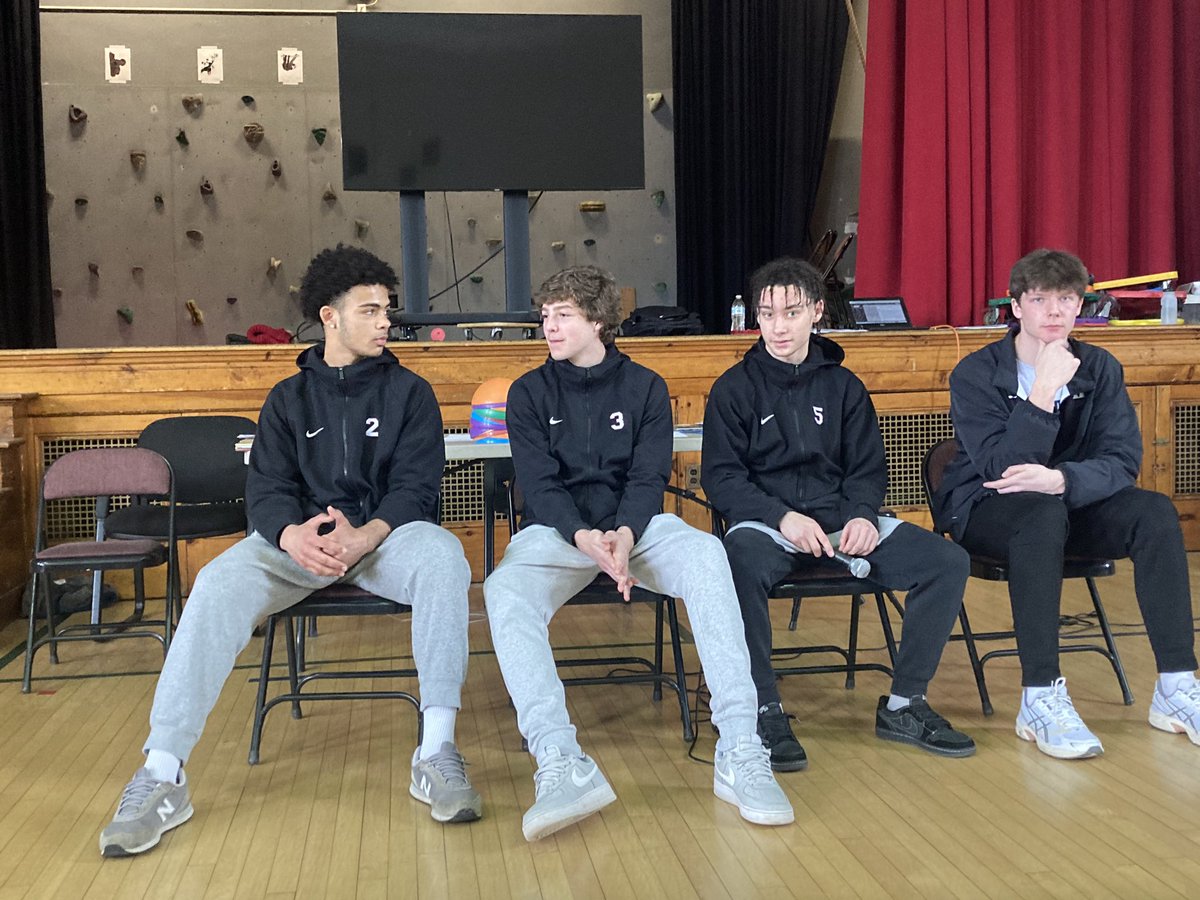 JacksonCmauro's tweet photo. Amazing day for our 2nd,3rd and 4th graders got to read with out GFHS Basketball State Champions; Kellen(JH Alum!!) Oscar, Sean, and Aiden and ask some great questions!! Thank you @GFSDathletics and athletic director Shane Jones for organizing!! So amazing! https://t.co/UyBg6s0xz8