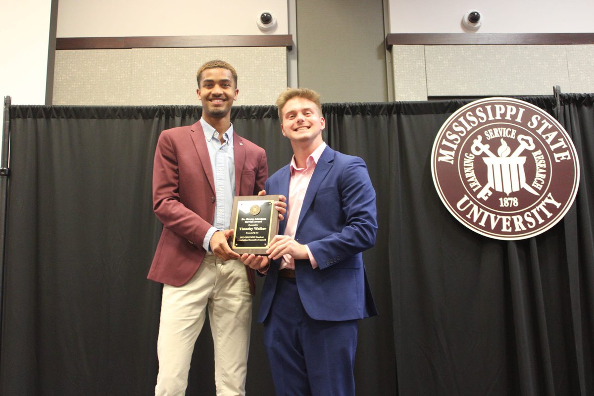 This past Sunday, we had the privilege of putting on our annual SA Banquet! We had a blast celebrating our accomplishments this past year and honoring those that work so hard to make the Student Association special!

#HailState #msusa #msstate