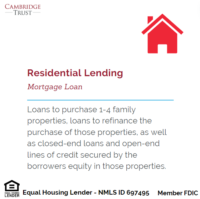 Looking to obtain a mortgage, refinance, or discuss home equity options? Our residential lending team can help. Learn more here: ow.ly/Ryap50R3ubm #WhatDoesItMeanWednesday