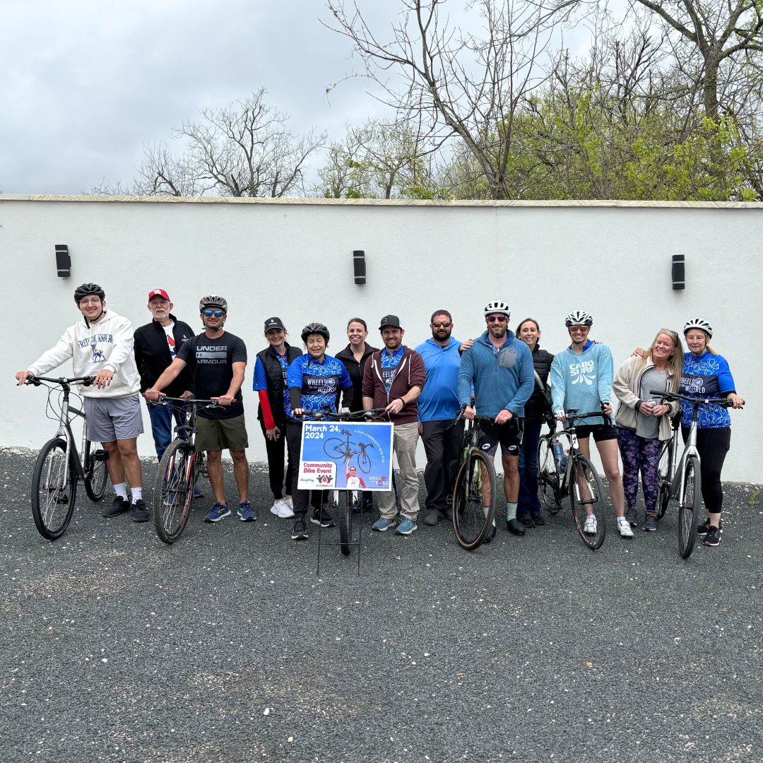 SaveOneLifeInc's tweet image. This past Sunday, we hosted our community bike ride in Texas ❤️

To find a ride near you, visit: saveonelife.net/wheels-for-the…

#saveonelife #wheelsfortheworld #hemophilia #bleedingdisorders #bikeride #texas #fredericksburg #cycling #community #communitytime #fundraiser
