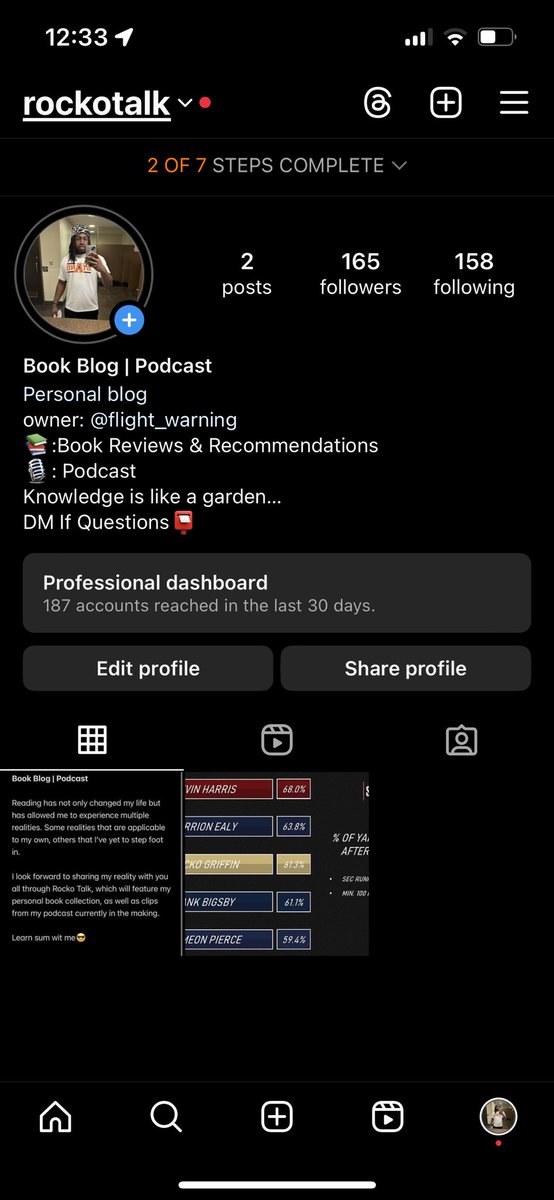 Follow my Book Blog | Podcast on Instagram. 📚🎙️Learn sum wit me😎