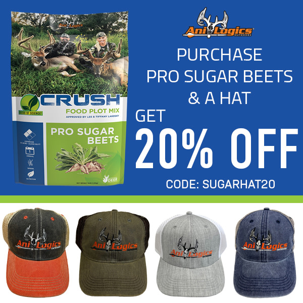 This deal won't last much longer!! Add a bag of CRUSH Pro Sugar Beets and a hat to your cart and then use code SugarHat20 to get 20% off!!
Ends March 31st!