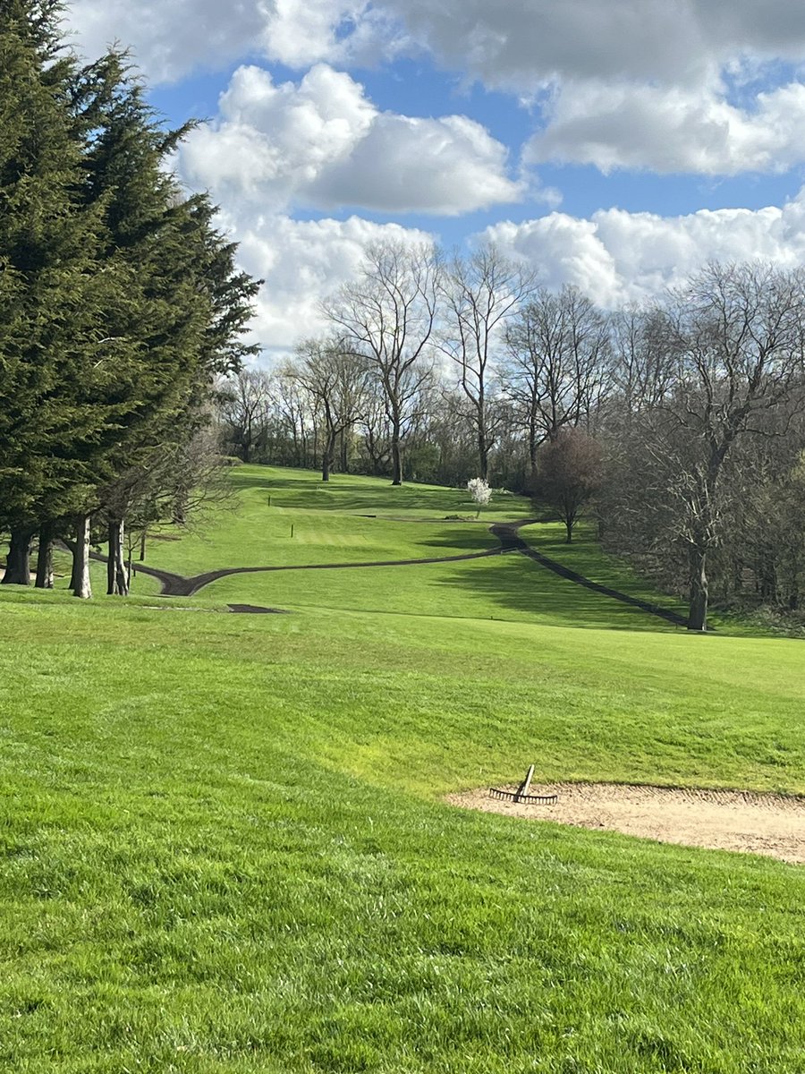 Paths looking better after a smash up and roll… <a href="/Abridgegolfclub/">Abridge Golf Club</a> <a href="/abridgegreens/">abridge greenstaff</a>