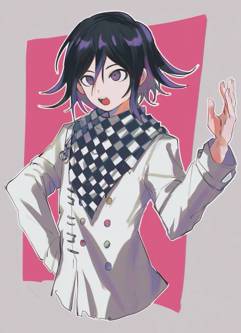 最近手癖が酷すぎるからちゃんと見て描いた王馬 