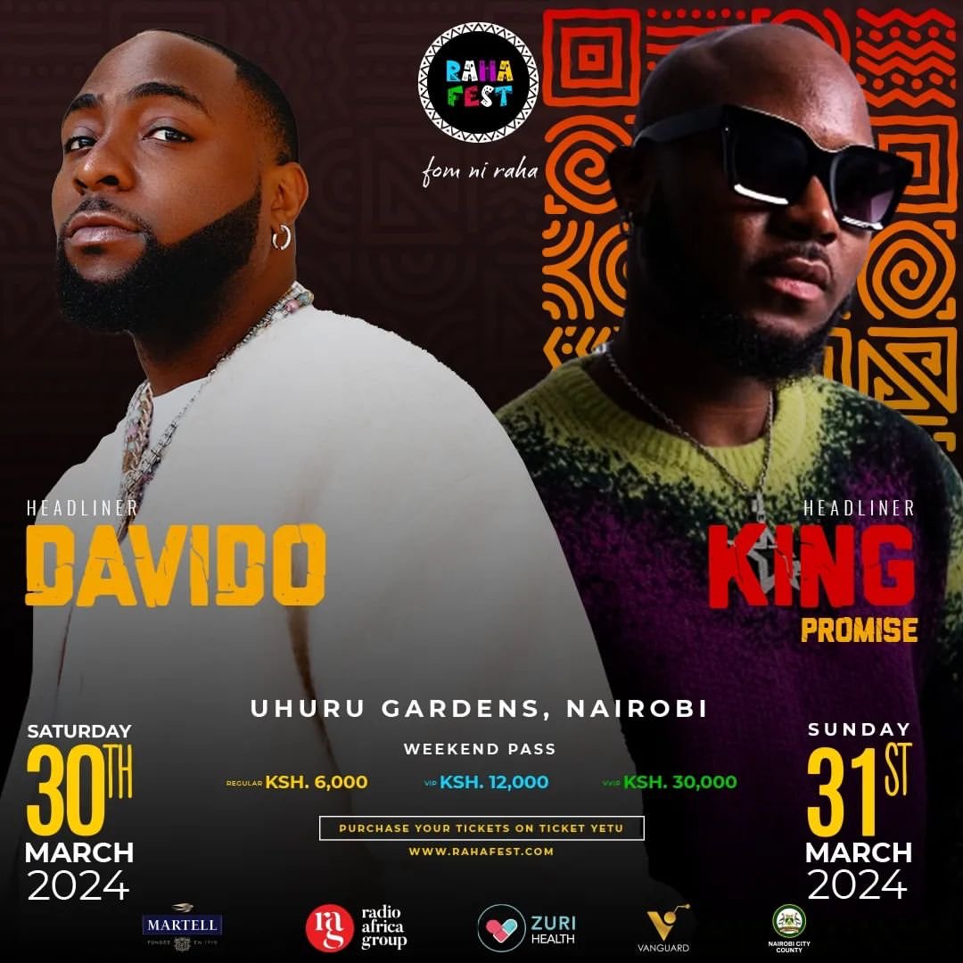 BitgetAfrica's tweet photo. 🇰🇪 Hello Kenya! 🎉

Bitget Africa is giving away tickets to the Davido show at Uhuru Gardens on Sunday, March 31st!

🏆 There will be 3 lucky winners. 

To qualify:
1️⃣ Be Kenyan 🇰🇪
2️⃣ Like & RT this post 🔁
3️⃣ Join the campaign below and spin the wheel
4️⃣ Share a screenshot of your result 📸

Join the campaign 🚀https://t.co/SiBCZafSlX

Winners will be announced on Friday🎉 Good luck!