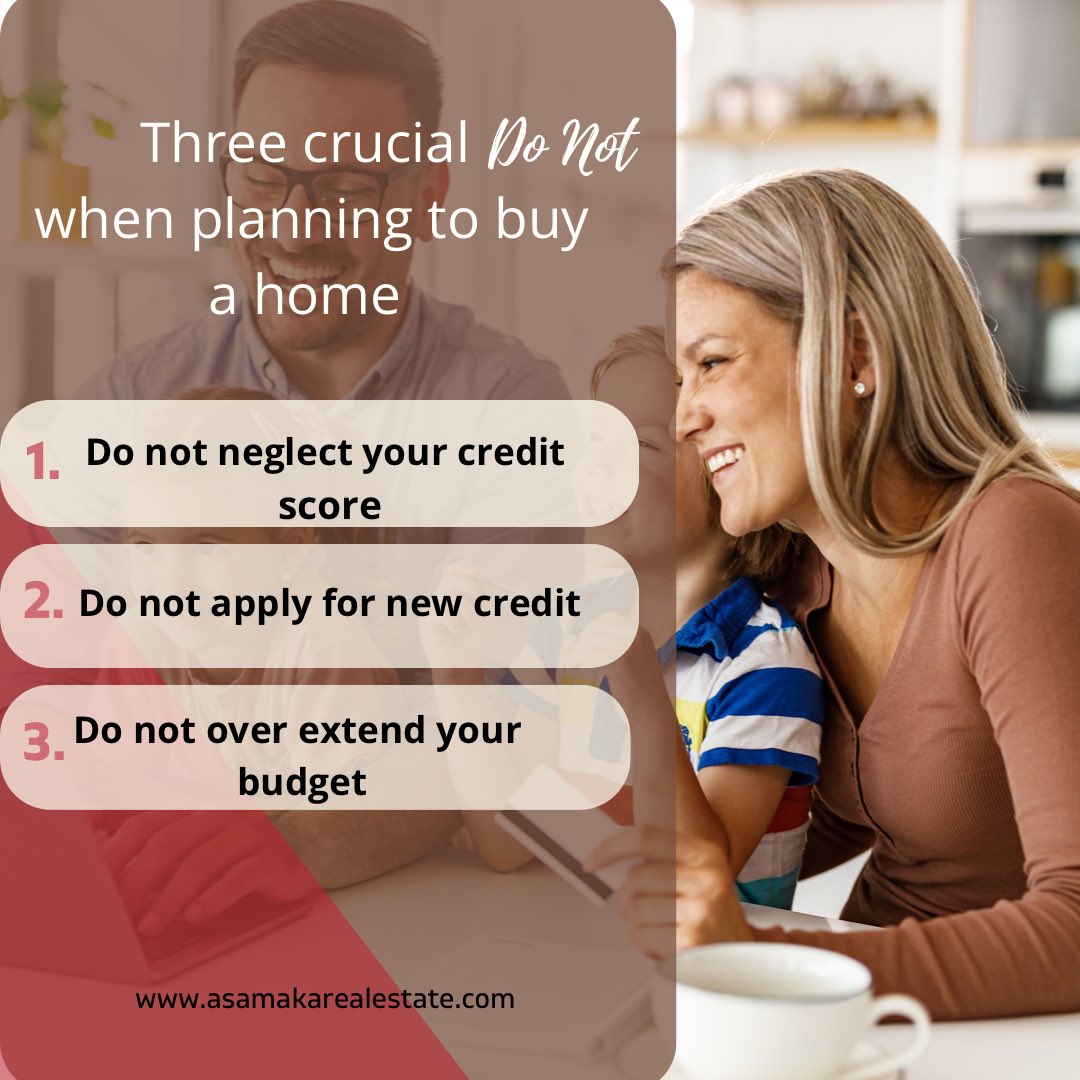 Three crucial Do Not when planning to buy a home
#BuyHome #HomeSweetHome
