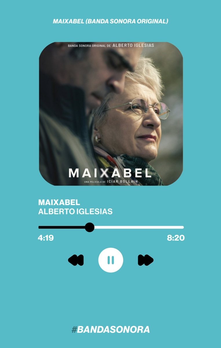 ¿Sabías que la BSO de #Maixabel está en @Spotify? 🎶 No nos cansamos de escuchar la music por la que Alberto Iglesias estuvo nominado al Goya y que nos transporta a cada capítulo de la historia de Maixabel Lasa 💜 Si te la perdiste puedes verla (y escucharla) en @netflixes 😉