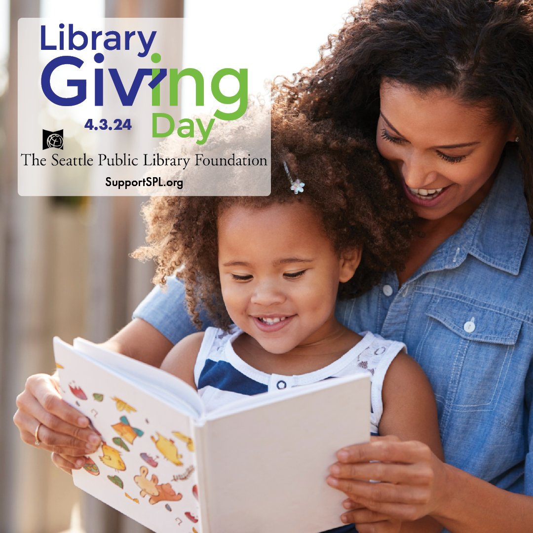 💚💙💚💙#LibraryGivingDay is April 3rd! Celebrate @SPLBuzz and show your support with a gift today. You help us go beyond what public funding provides to grow the amazing collections and programs we all love! 💚💙💚💙 give.supportspl.org/give/381412/#!…