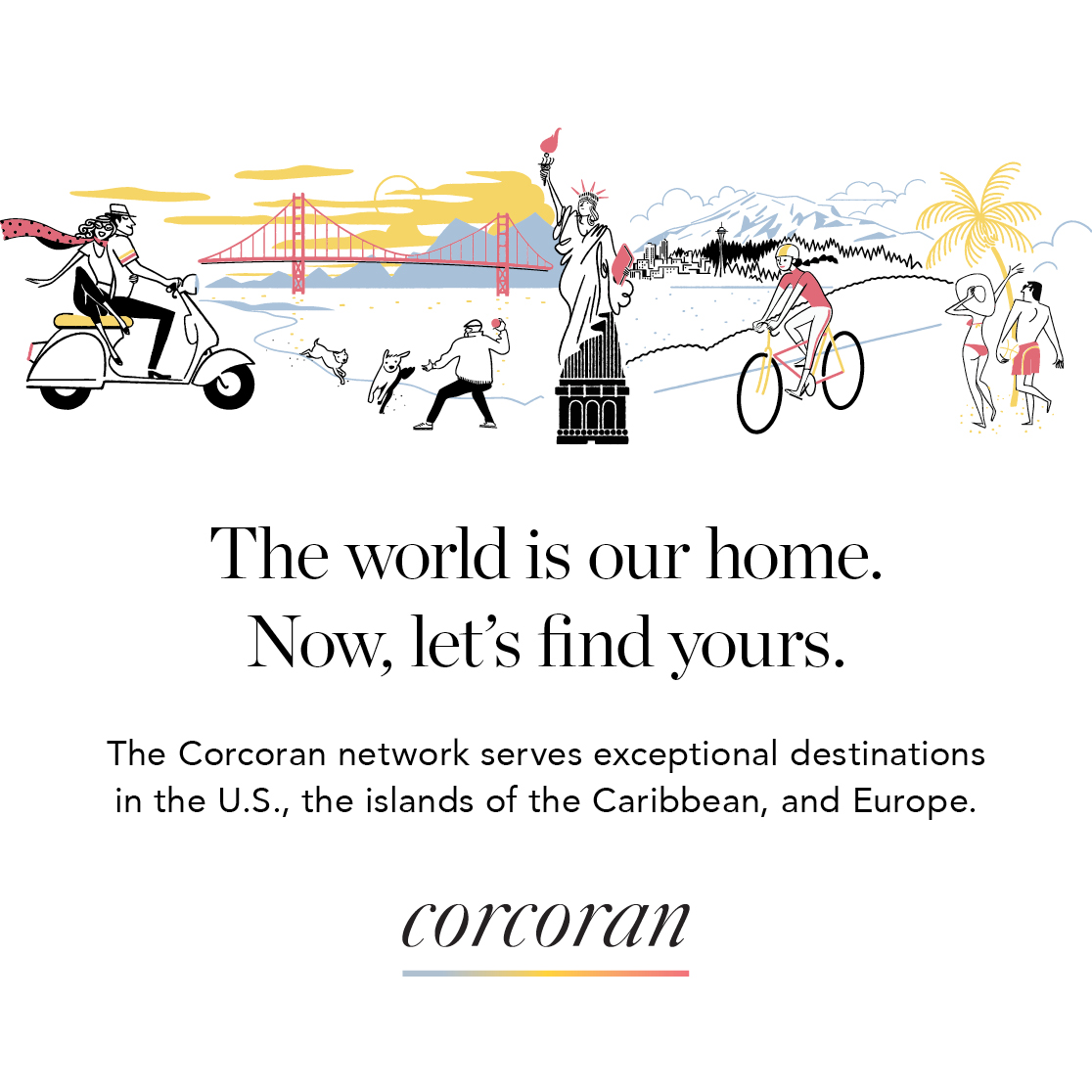 Ready to explore new horizons? Let #Corcoran be your guide. From the #US to sun-soaked #Caribbean #islands to charming European towns, we'll help you find your dream home in the location of your dreams. 🌴🏠🌍 #corcoran #thecorcorangroup