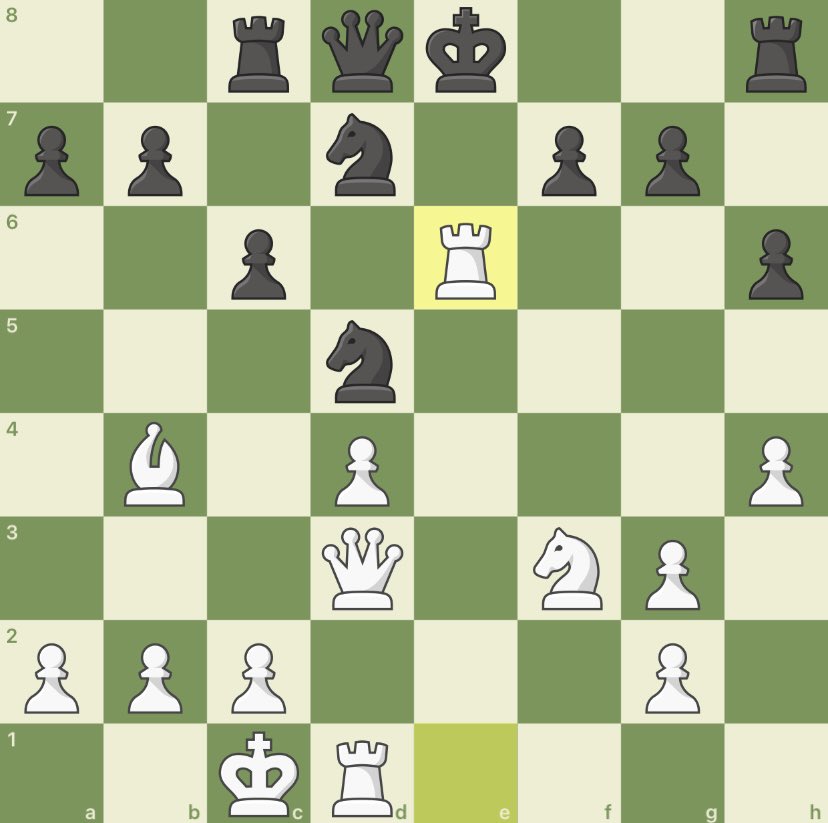 kng_Freebird's tweet photo. Oh no!   My rook!  
(From the @chesscom    2024 daily championship, round 2.) https://t.co/nOps9vpRKc