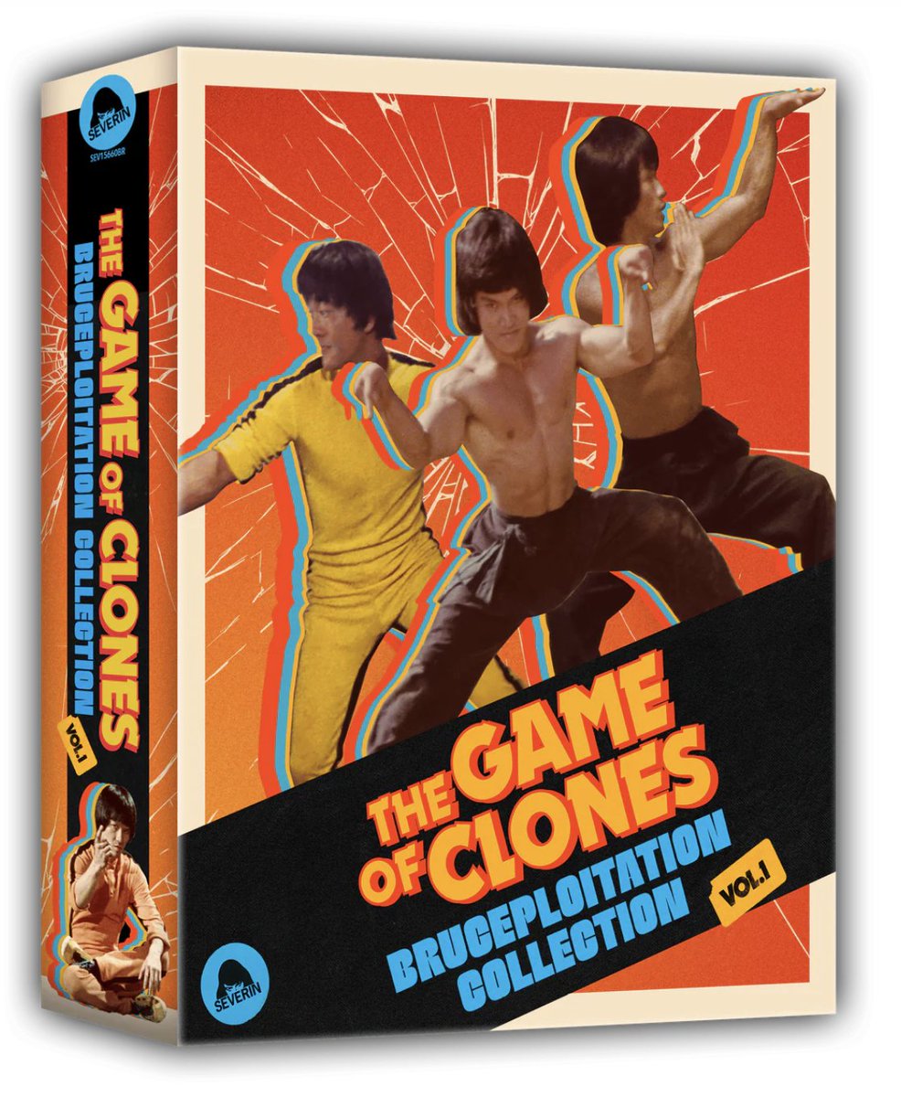 Bruceploitation was some of the most uninhibited and exciting martial arts cinema of the age. Get The Game of Clones: Bruceploitation Collection Vol. 1 now from @SeverinFilms Order: severinfilms.com/collections/pr…