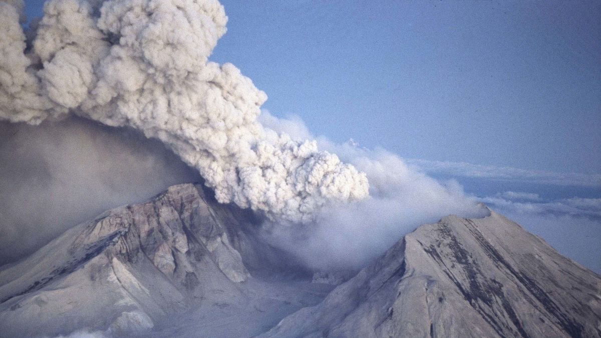 44 years ago today, Mount St. Helens became active after 123 years.