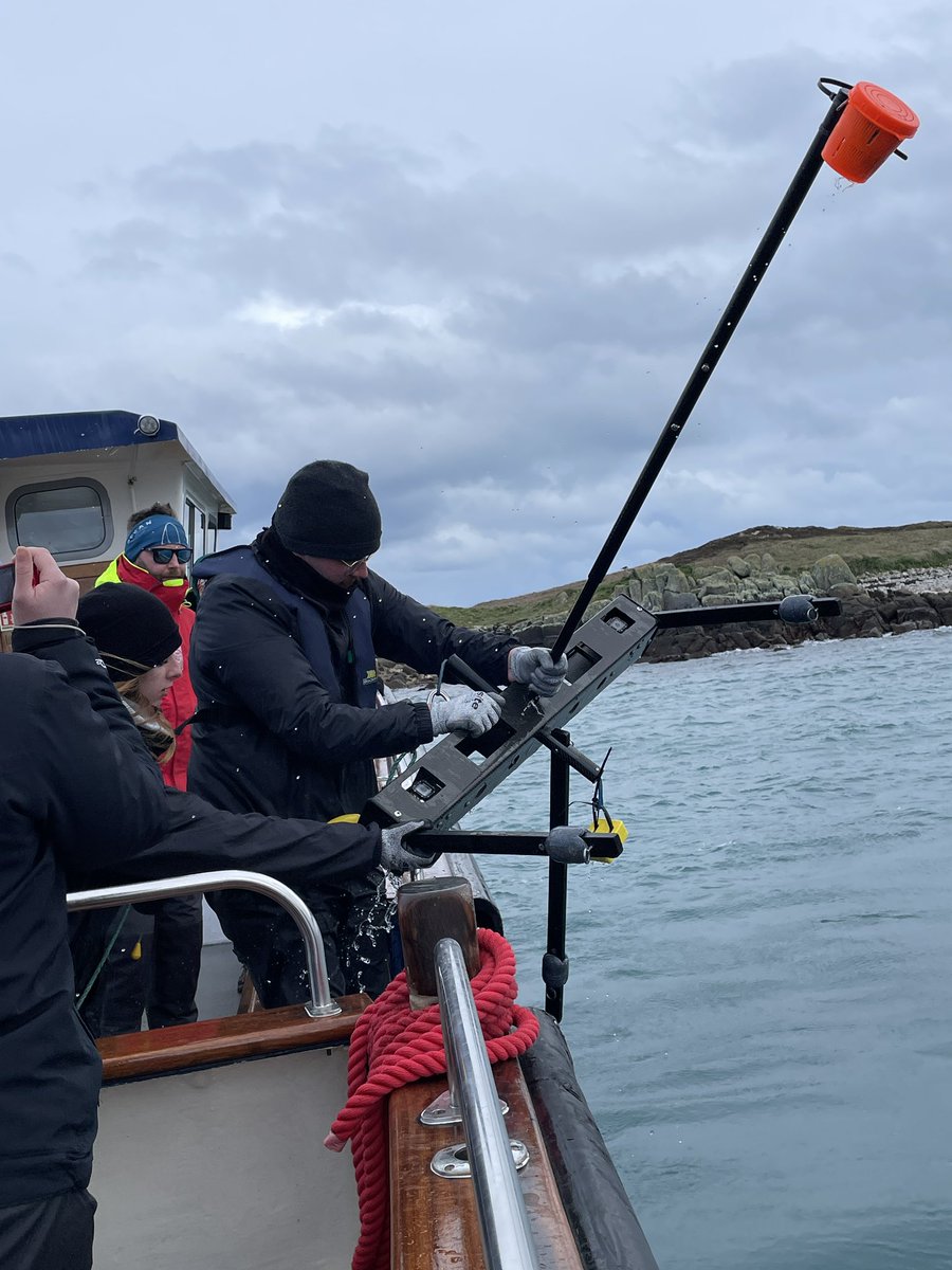 This afternoon we were then back out on the boat to have a go at deploying BRUVS (baited remote underwater video systems). 3 BRUVS were left for an hour each in different locations, stay tuned to see what we managed to catch on camera when we check out the footage tomorrow! 🌊