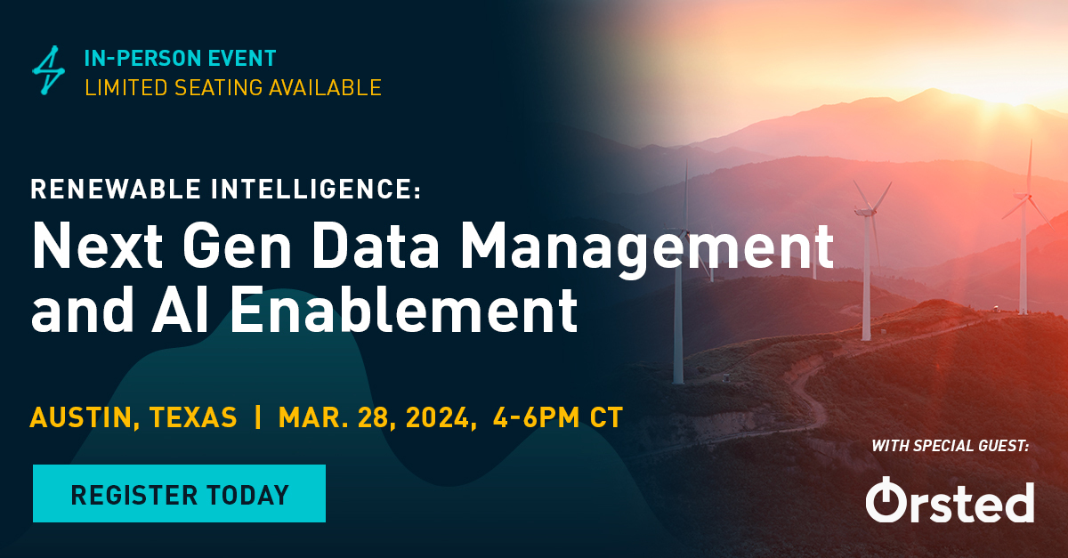 Tomorrow, we're hosting a can't-miss event on the impact of #AI on renewable energy. Hear directly from industry leaders as they unveil groundbreaking insights into harnessing data from wind, solar, and BESS assets. Register now: sparkcognition.com/roadshow/austi…