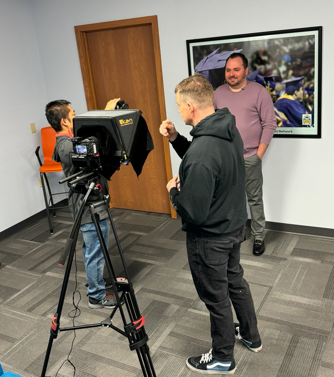 It’s not every day a video crew visits our office! @AscendiumEd stopped by to record a video with Tom Qualls, our community engagement director, about our Teacher Support Network and how their $50,000 grant will support the program. We look forward to seeing the full feature!