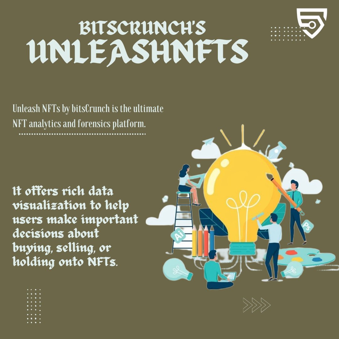 noene01's tweet image. Discover NFT market trends, spot fakes, and determine fair values with Unleash NFTs. #NFTInsights @bitsCrunch #NFTCommunity #NFTs #NFTCollections #NFTshill #nft 

Discord now @ discord.com/invite/bitscru…