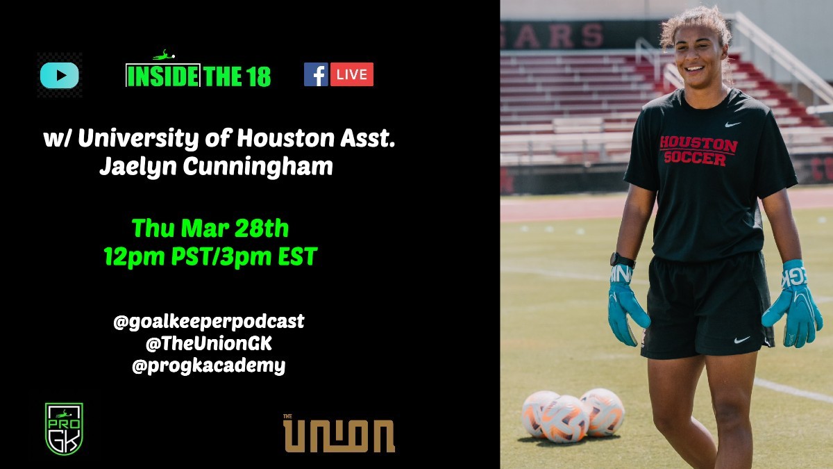goalkeeperpod's tweet photo. Insiders! 💥👀⬅️ Going Live Thu 3/28 12pm PST/3pm EST w/ @UHCougarSoccer @J_cunningham23!

"Maximizing GK Session Time"

Join Us Live w/ Q's! 🚨Reminder! - Pod moving EXCLUSIVELY 2 @TheUnionGKApp April 1st!

Join Now 2 never miss an episode 
https://t.co/TNATnC3wJG 4 more info! https://t.co/jkpC5lAiLX