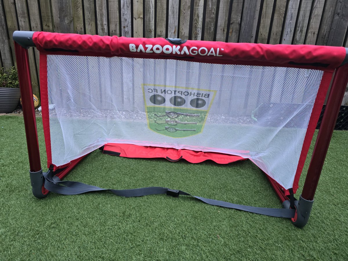 New Bazooka goals looking good #bazooka #bishoptonfc
