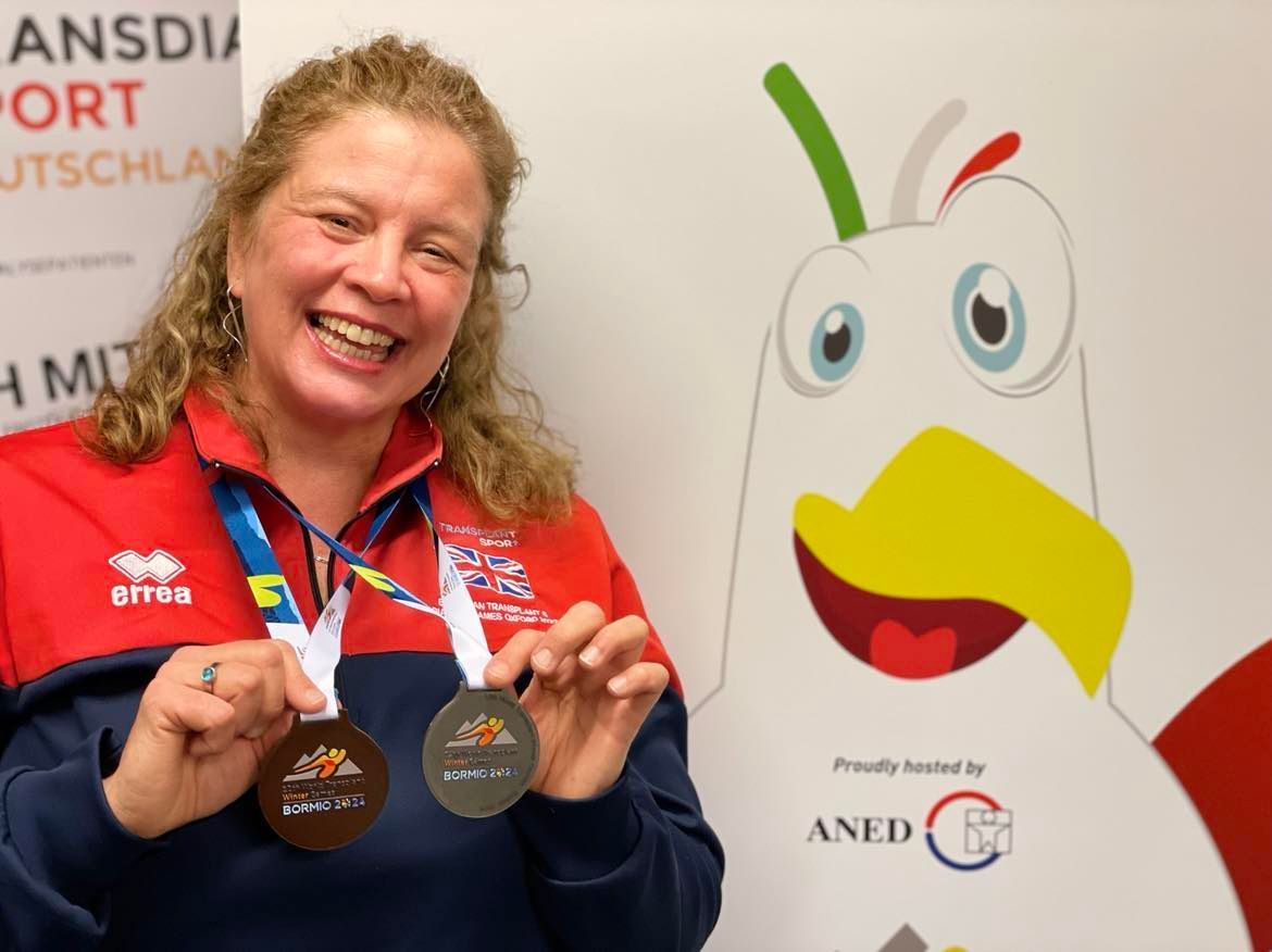 Congratulations to our amazing peripatetic music teacher, Liz Hosford, who won Silver in the Parallel Ski Slalom and Bronze in the Giant Ski Slalom this week in Milan in the @WTGF1. #LPW #LancingPrepWorthing #WinterTransplantGames #Silver #Bronze