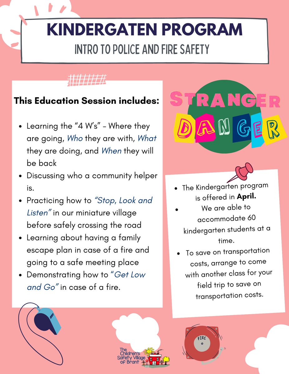 Our upcoming Safety programs for the months of April till June; Grade 3 Bicycle Safety🚲, Grade 4 Science of Fire🔥, and The Kindergarten Program🧒. Reach out to your kids' teachers and schools to book one (or two) of our Safety programs for their class.
