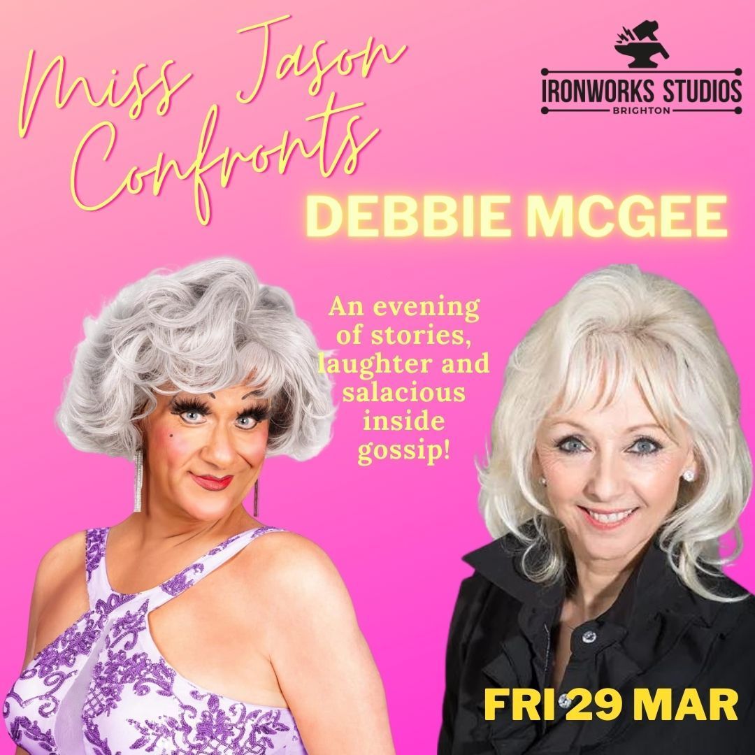 THIS FRIDAY MISS JASON CONFRONTS DEBBIE McGEE eventbrite.co.uk/e/miss-jason-c…