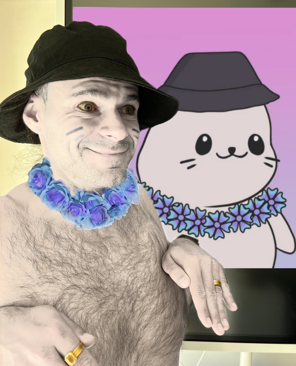 GM frens 🖖🏼 It is very easy 2 be <a href="/sappyseals/"></a> wen u have fren like <a href="/imcoty_eth/">imcoty.eth</a> ⌨️  comment ❤️ like 🔂 repost 👉🏻 follow the KING 👑  OF COSPLAY  🎭 <a href="/g13m/">Captain GM</a>