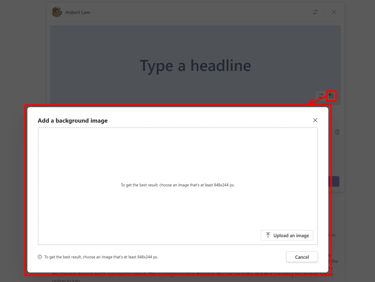 The ability to upload images for Custom Announcements in #MicrosoftTeams is BACK and has fully rolled out to the New Teams globally 🌍🌎🌏

#edtech #MIEExpert