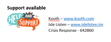 Tomorrow is the last day of the spring term. We hope everyone has a lovely Easter break and we look forward to seeing our students again on Monday 15 April.

If you need any support over the Easter holidays here are some organisations who could help.