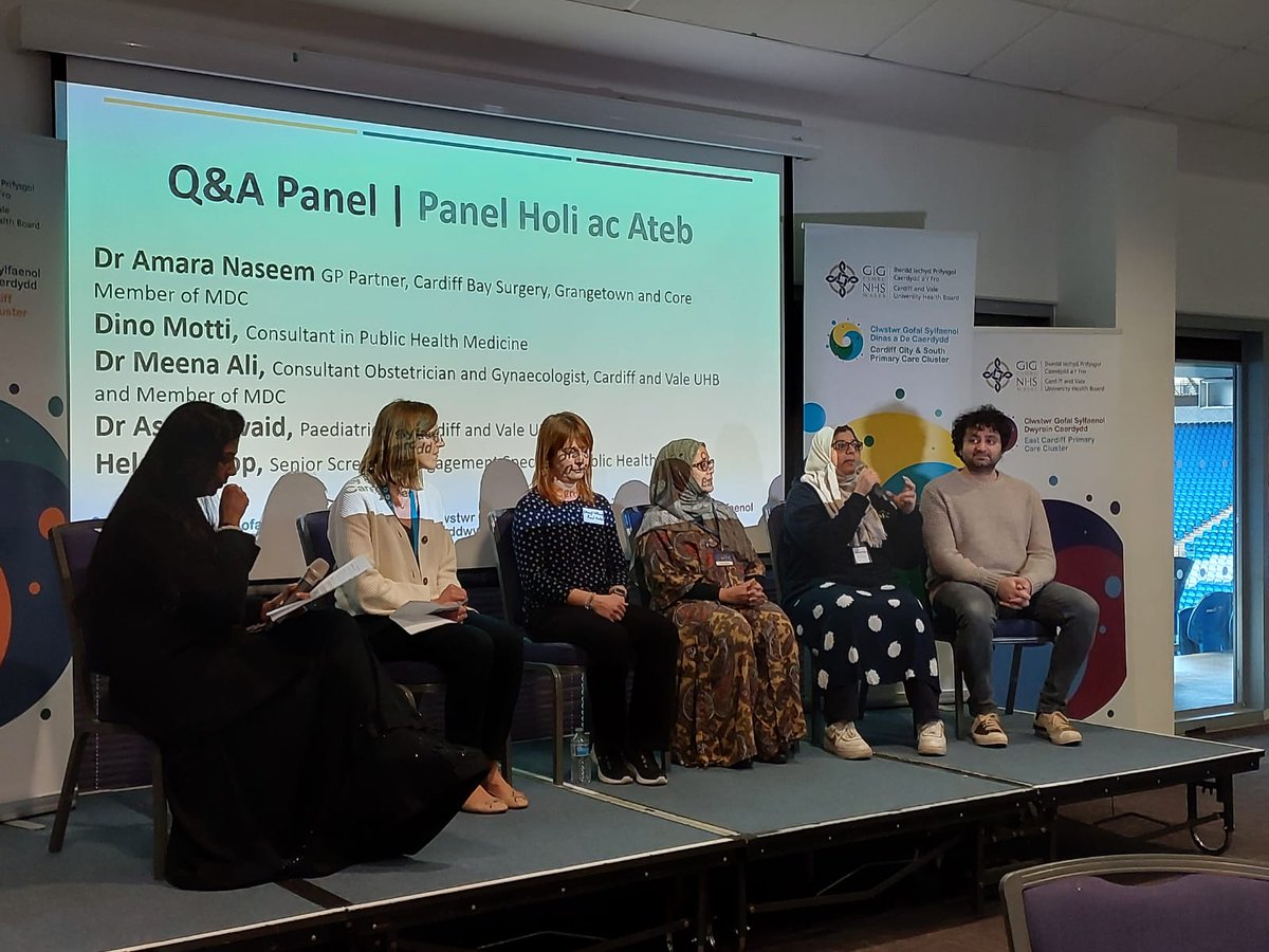 The Q&A panel is now taking place where healthcare professionals answer questions on screening, vaccinations, and how to fast safely during #Ramadan   . Screening is a good preventative measure before more severe health problems occur, so please attend your screening when…