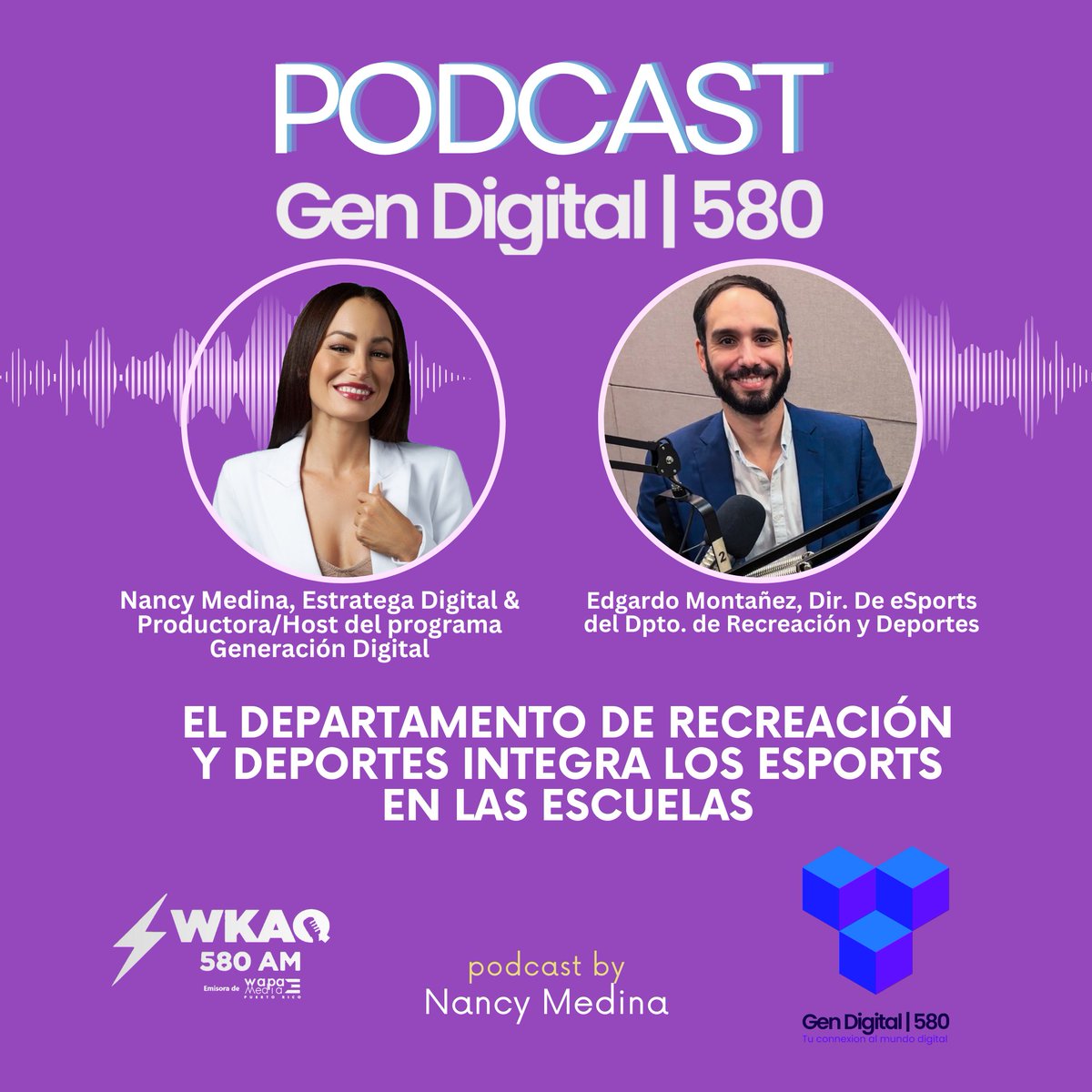 NancyMedinaio's tweet photo. El @drdpuertorico integra los @eSports en las escuelas. En entrevista con el Dir. De eSports del DRD, el Sr. Edgardo Montañez. #eSports #GenDigital #DigitalEra

📻Hoy miércoles a las 8pm, por @WKAQ580.

¡Escúchalo aquí en el podcast! 👇👇👇

https://t.co/Ic2K6yZq79 https://t.co/FZEOnRIAW2