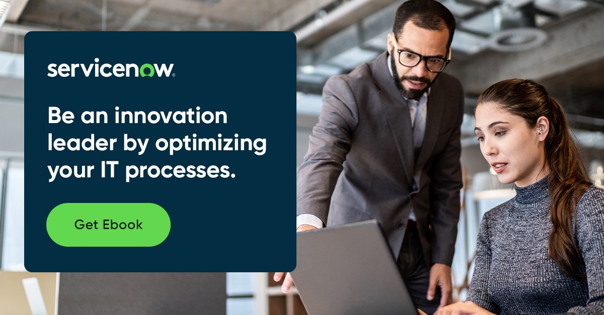 rayServiceNow's tweet image. Enable anyone to innovate AND optimize your IT processes. Say YES to both with a unified digital platform. Break down the silos.
spr.ly/6013ZZoBB
#DigitalTransformation #ServiceNow #BreakDownSilos