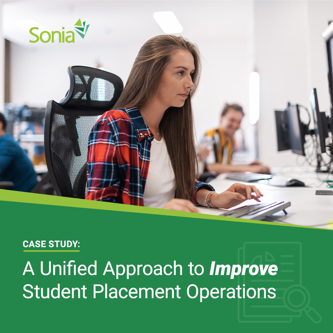 SoniaSoftware's tweet image. Uncover how Sonia revolutionized workflow efficiency, empowering teams to achieve more in less time 🤩
See the transformative impact of streamlined processes and enhanced collaboration 🙌 bit.ly/43F6H00
#placementsoftware #highered #casestudy #studentplacement
