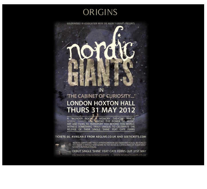 ±The ORIGINS Collection± The Cabinet of Curiosity 2012 / Hoxton Hall / London The entire venue was kitted out in weird and wonderful items! Plus we had an interactive Visual into & live Body Cameras! Who attended the performance ? ? ? More info . . . nordicgiants.co.uk/origins