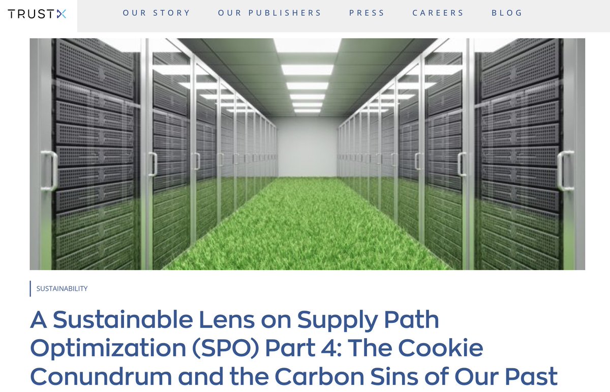 TRUSTX has always been—and always will be—100% free of made-for-advertising (MFA) content. Happily, this stance has a very green halo effect, giving us one of the lowest carbon footprints in programmatic. We're excited to announce our integration with <a href="/Scope3/">Scope3</a> and proud to do our