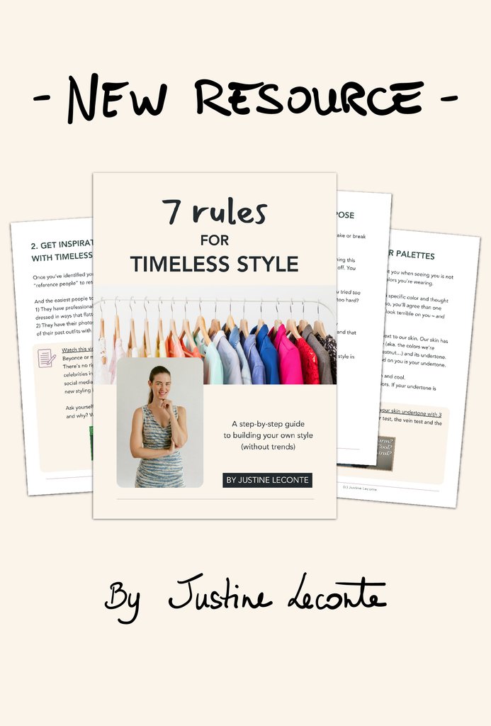 JustineLeconteo's tweet photo. This free guide will help you find your style without relying on trends. It's 18 pages packed with tips. Get it here: https://t.co/mGOsVnQyEh
#fashion #YourOwnStyle https://t.co/GdehUZe1An