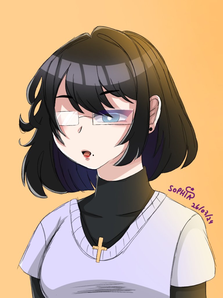 yanproblematica's tweet image. ☆︶. 𝐍ew 𝐀rt!` 🪼 .

͙ ೀ⋆｡  ✦ .  ' Random oc.

. ' . 𝐀bout↓ `⋆｡°

𝐀rtist: Sophia.
𝐀pp: ibispaint x
𝐓ime: 4:33
𝐈b: ....

𝐓ags! ↓
#randomoc #digitaldrawing