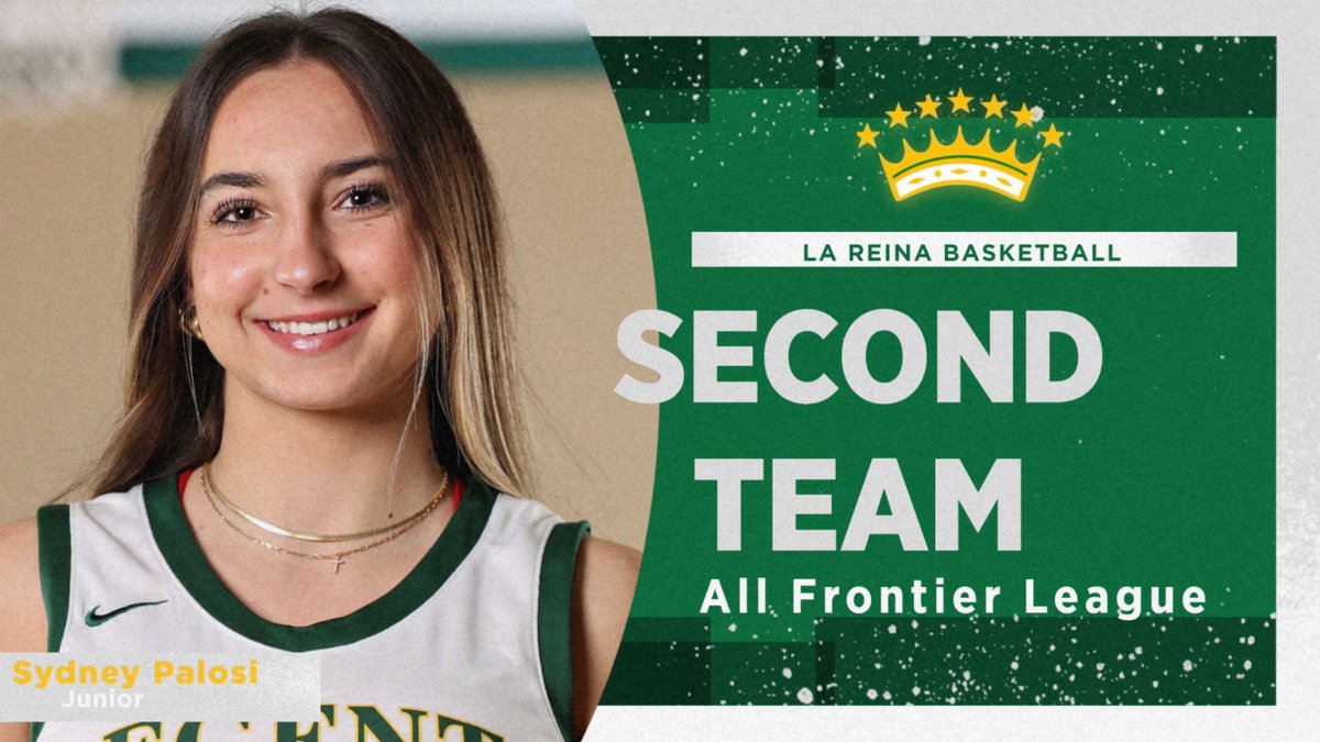 Junior Sydney Palosi received 2nd team honors!  Great season Sydney